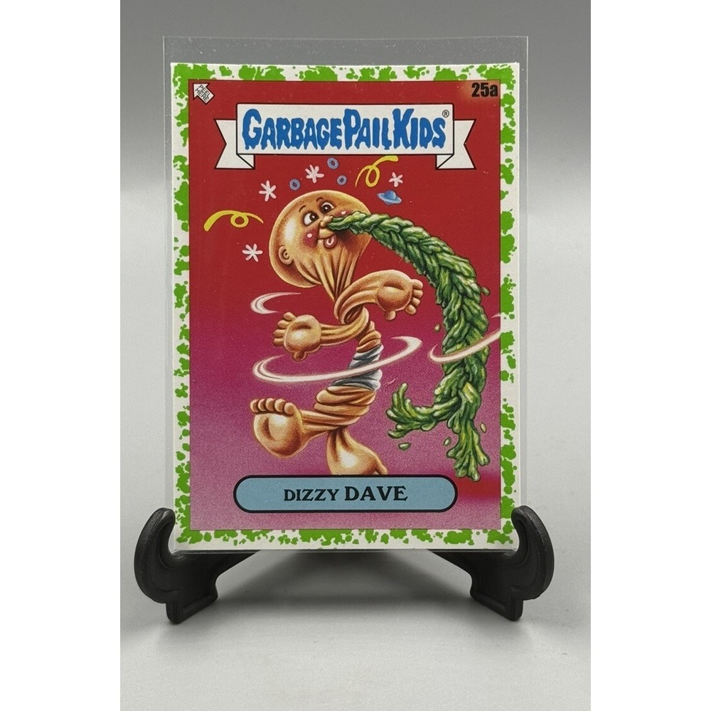 2020‎ Topps Garbage Pail Kids 35th Anniversary Booger Green Dizzy Dave #25a 1w3